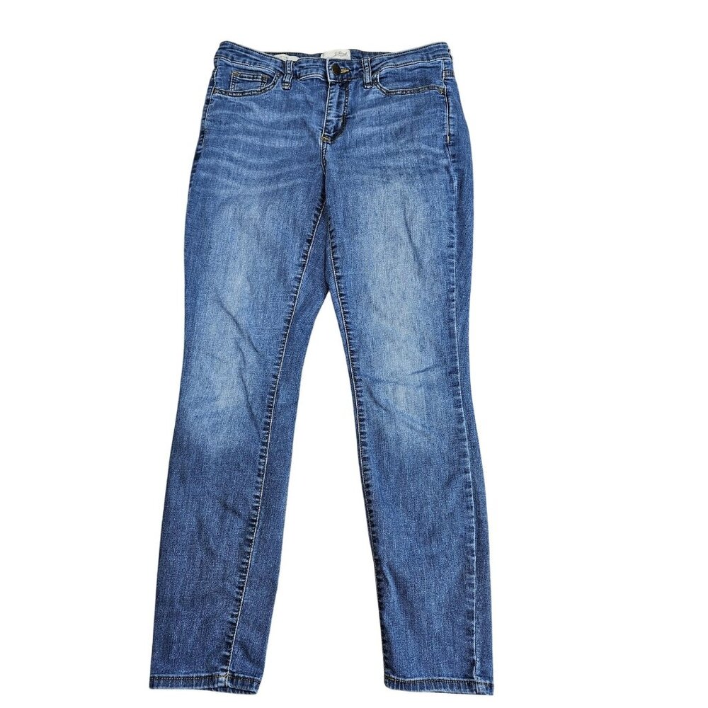 Universal Thread Jeans Womens 6/28R‎ Blue Med Wash Mid Rise Skinny Stretch